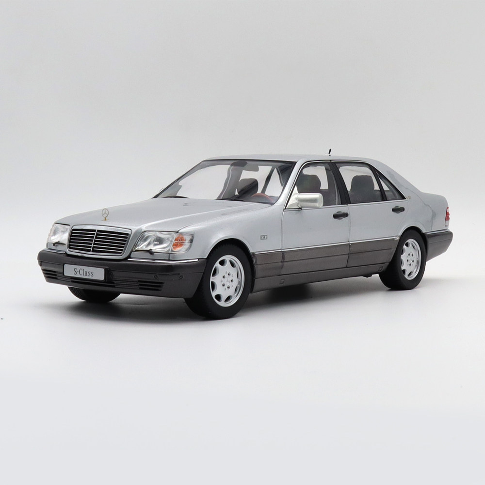 1/18 原厂 奔驰 s600 s class w140 v12 虎头奔驰 汽车模型微瑕疵