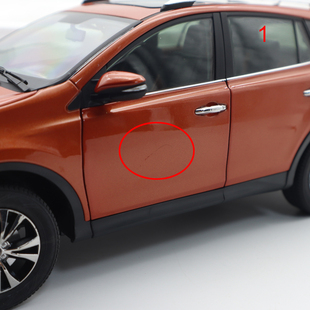 瑕疵品 豐田RAV4 2013合金壓鑄仿真汽車模型玩具擺件收藏