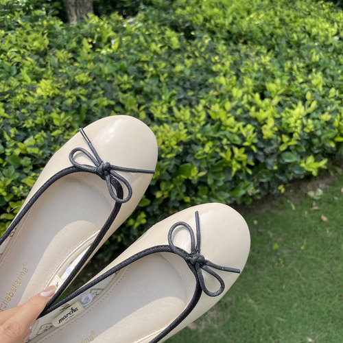 香港专柜正品marcha圆头女单鞋