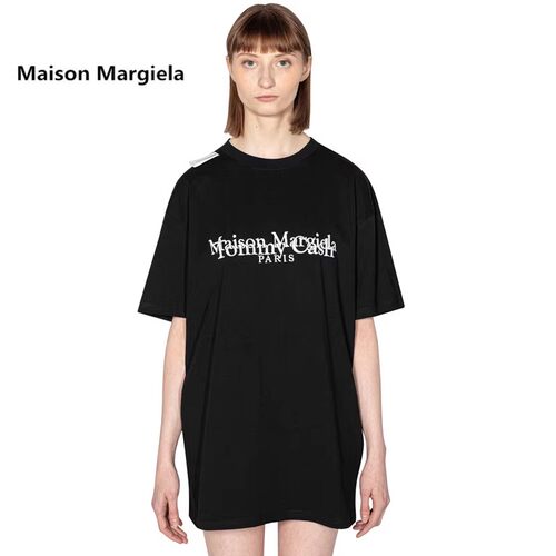 MaisonMargiela刺绣LOGOT恤短袖