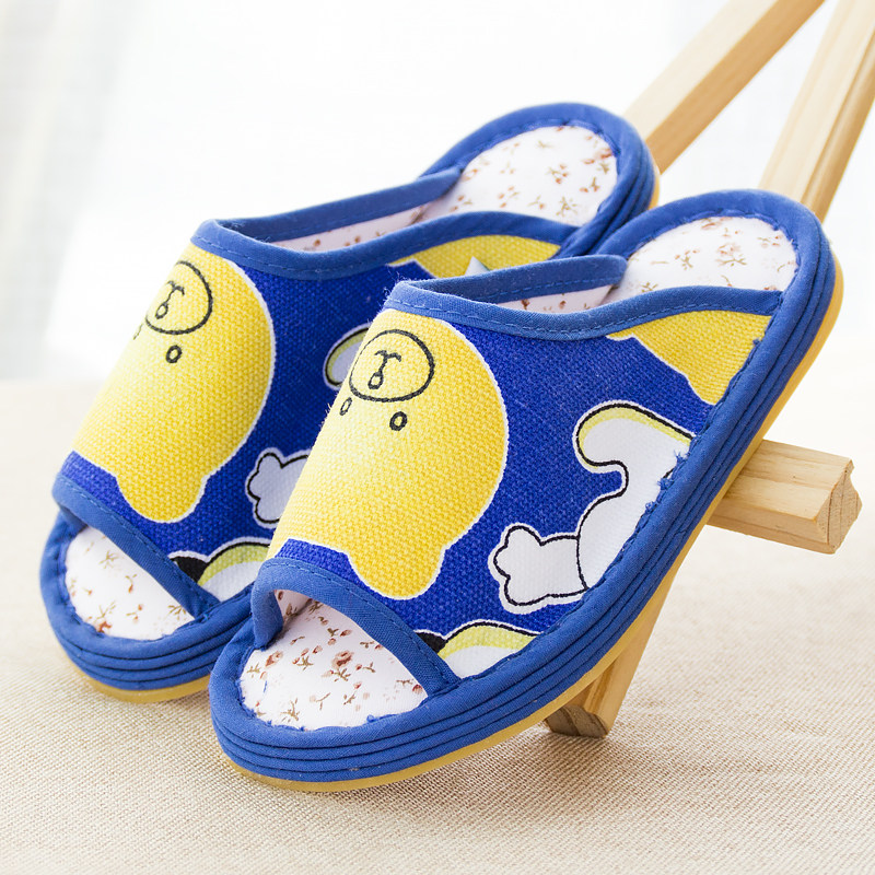 Chaussons enfants en coton pour été - semelle tendon - Ref 986329 Image 4