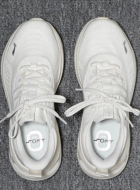 李宁SOFT GO 2 WMS运动休闲鞋女子2025秋季新款百搭女鞋AGLV040