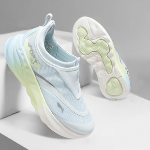 透气软底运动休闲鞋 李宁2025夏季 2女一脚蹬懒人鞋 AGLV006 SOFT