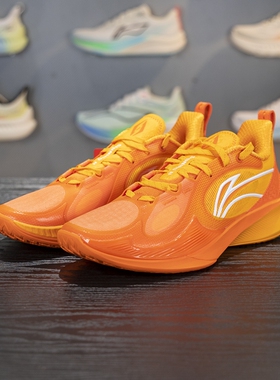 李宁闪凌2v2实战篮球鞋男2025秋季新款缓震透气运动鞋秋款正品