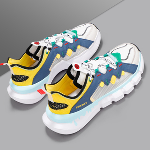 李宁悟道2.3休闲鞋男鞋2025夏季新款百搭老爹鞋透气运动鞋宽松版