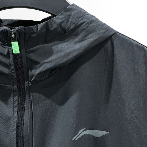 李宁2025夏季男女同款冰感防晒轻薄透气百搭情侣运动风衣AFDU163