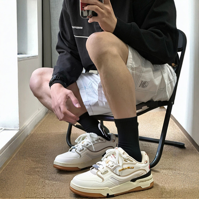 李宁男鞋板鞋2025秋季新款百搭软底经典低帮时尚休闲鞋正品专柜