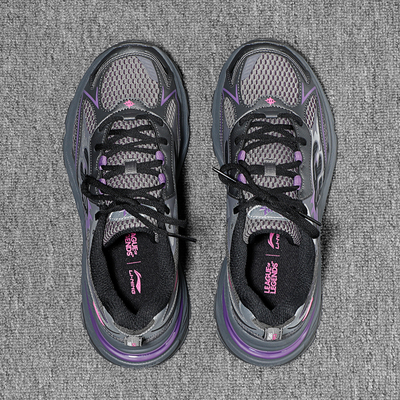 李宁男鞋透气运动鞋男2025新款xLPL联名系列百搭厚底轻便休闲鞋