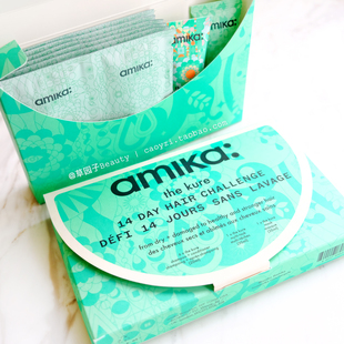 现货amika the Kure洗发水护发素多功能修复发膜中小样30mL 10mL