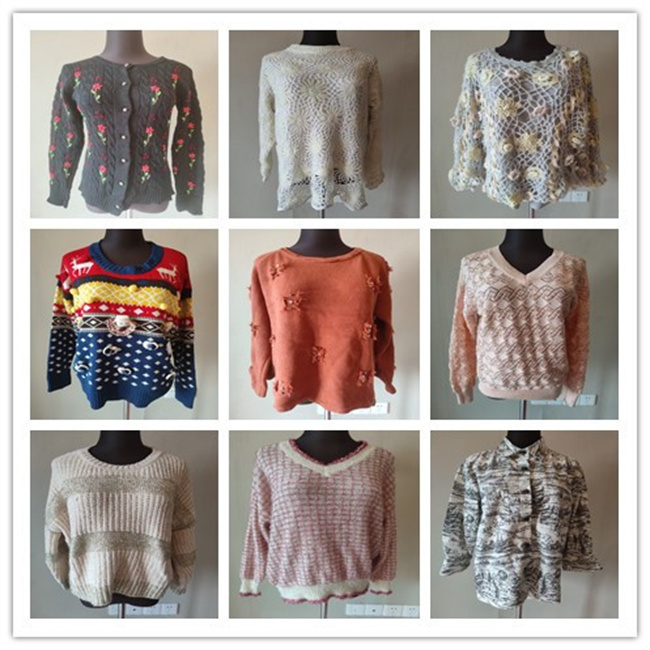 B103vintage古着小众毛衣外套