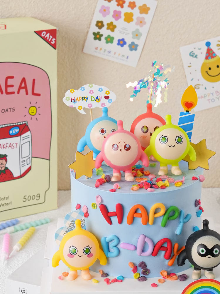 可爱卡通公仔蛋糕装饰摆件蛋仔派对主题儿童生日甜品烘焙插件插牌,节庆用品/礼品,节日装扮用品,淘宝优惠券,粉丝福利购,淘宝优惠卷