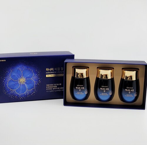 韩国直邮实名报关lg生活庭院男士口服健康3个月套盒HANAMI强套盒