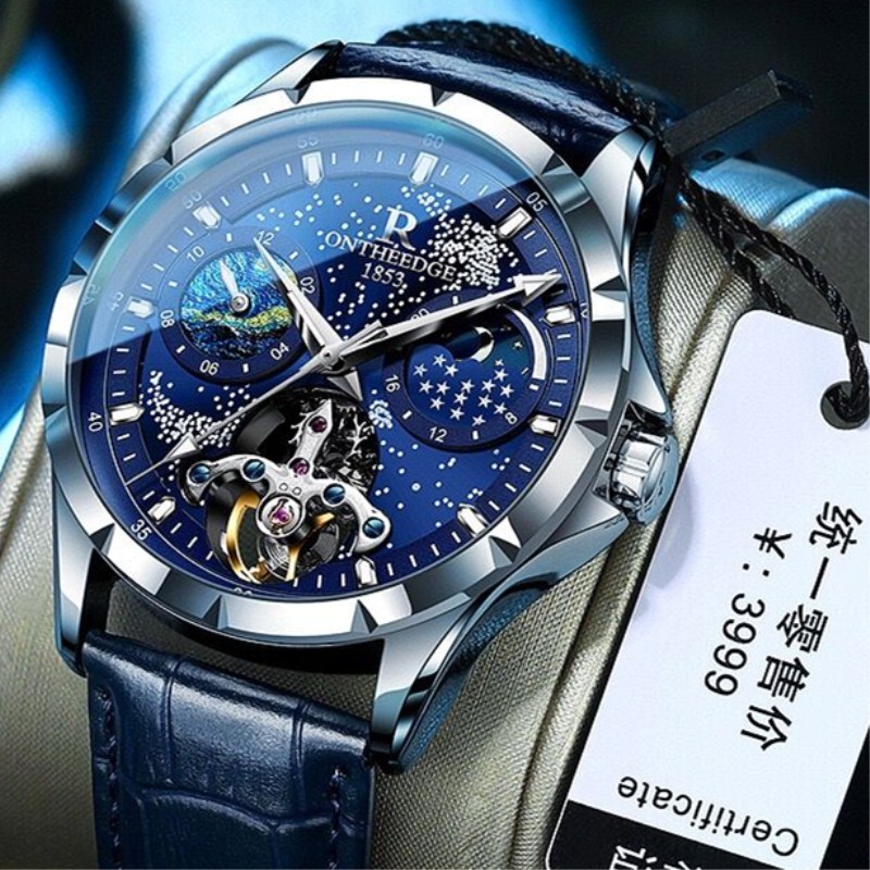瑞士满天星星辰大海全自动机械表