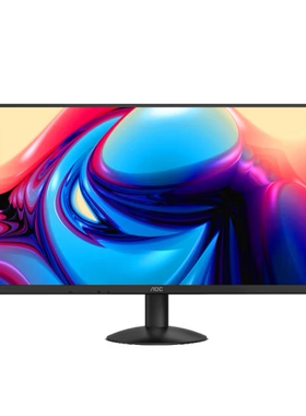 AOC 27英寸办公显示屏27B30H 100Hz IPS广视角1080P HDMI窄边框