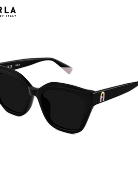 FURLA芙拉太阳眼镜女潮流时尚高级感方框墨镜防紫外线眼镜SFUA92K