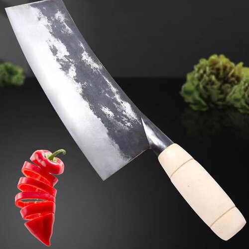 锻打街头老梅老式铁刀