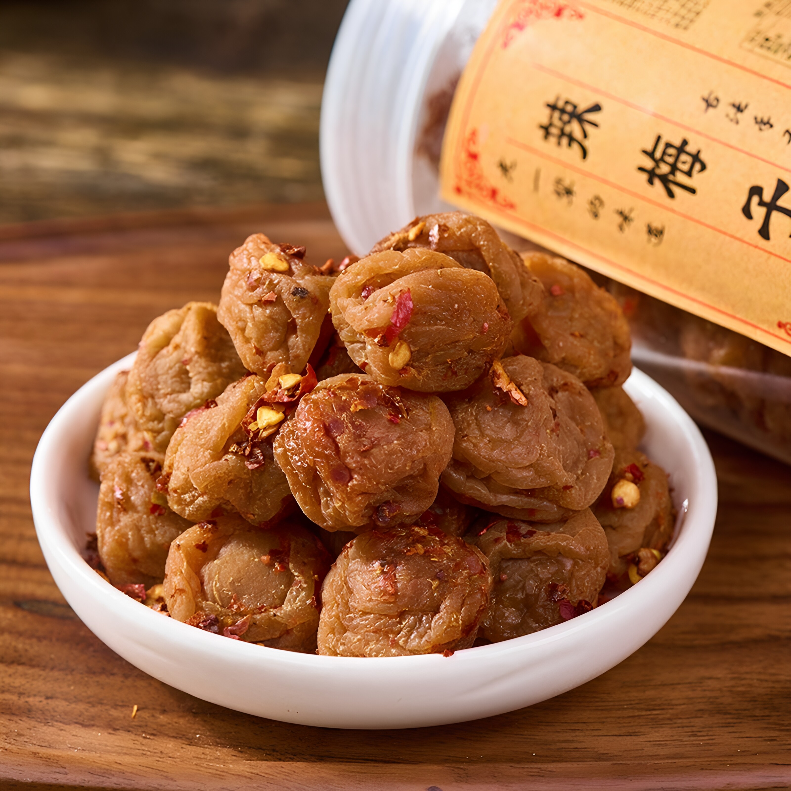 辣话梅子麻辣梅肉酸辣解馋开胃话梅零嘴辣辣小零食蜜饯果脯酸甜