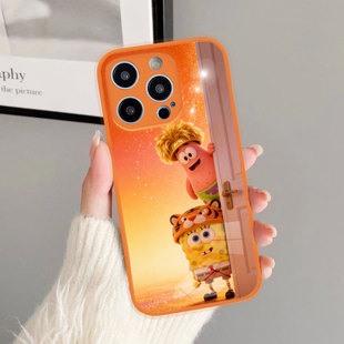 适用OPPOFindX9pro手机壳OPOP保护套FindX8Splus卡通A3i动画A5A6GT海绵宝宝派大星K13探头情侣任意机型Reno15