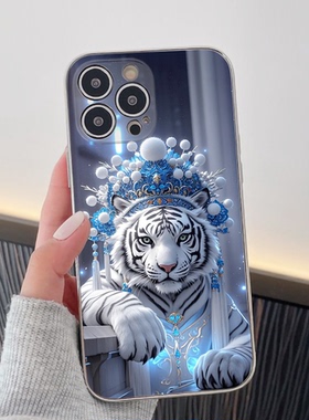 适用iPhone16苹果14plus中国风十二生肖手机壳x戏曲OPPOrealmeGT7二次元蓝色VIVOS30华为Pura80Ultra荣耀X70i