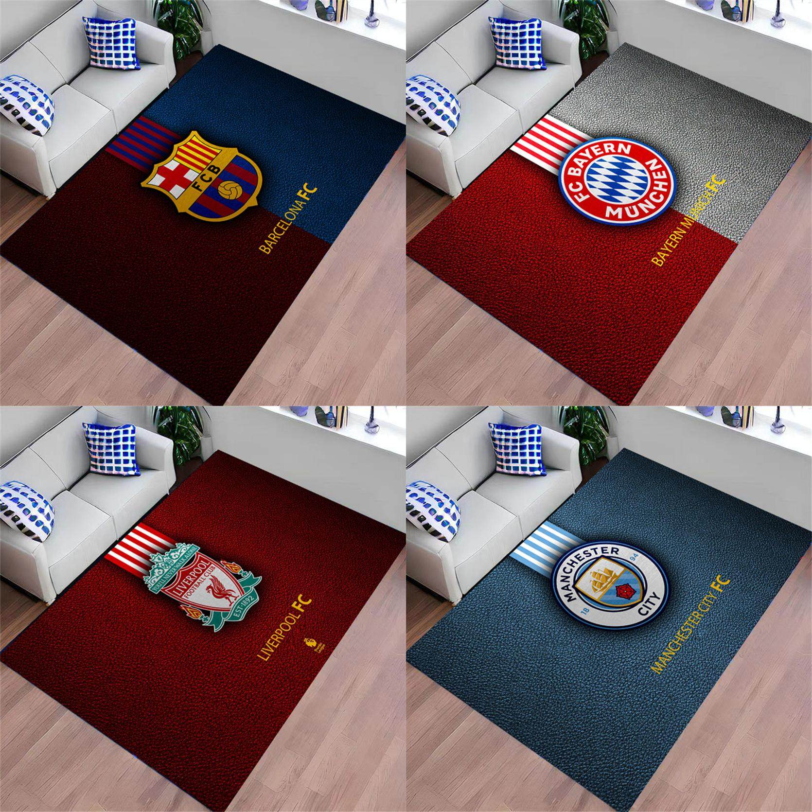 皇马曼城切尔西曼联水晶绒地毯卧室床边毯欧冠英超足球队加厚门垫,居家布艺,地毯,淘宝优惠券,粉丝福利购,淘宝优惠卷