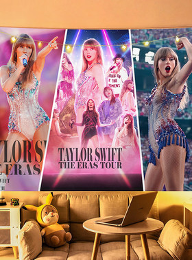 TaylorSwift背景布挂布泰勒斯威夫特霉霉演唱会卧室宿舍房间海报