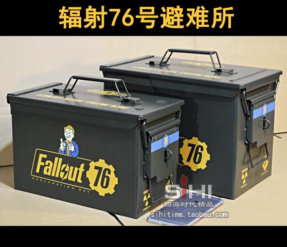 fallout辐射76号避难所周边弹药子弹箱金属汽车尾收纳工具储藏箱|msdalam kategori penyatuan simpanan, Rumah Storage Appliances, kotak simpanan, kotak simpanan - dari Buy2taobao.com untuk memberikan perkhidmatan ejen Taobao profesional membeli