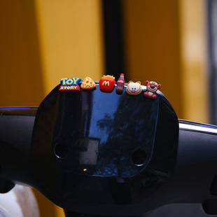 小牛Nxt mqil电动车贴纸九号M85c车头仪表 f400t风挡贴纸卡通装饰