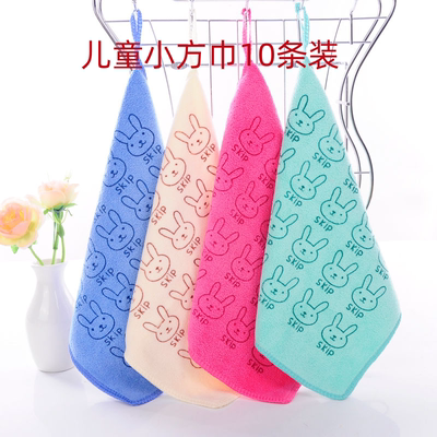 儿童洗脸擦手巾吸水宝宝小毛巾