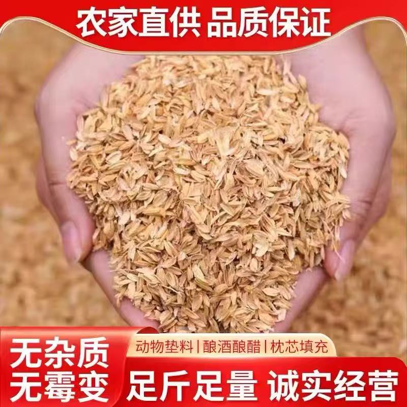 新鲜现磨稻谷壳垫料农家直发干净无杂无霉酿酒种花枕芯