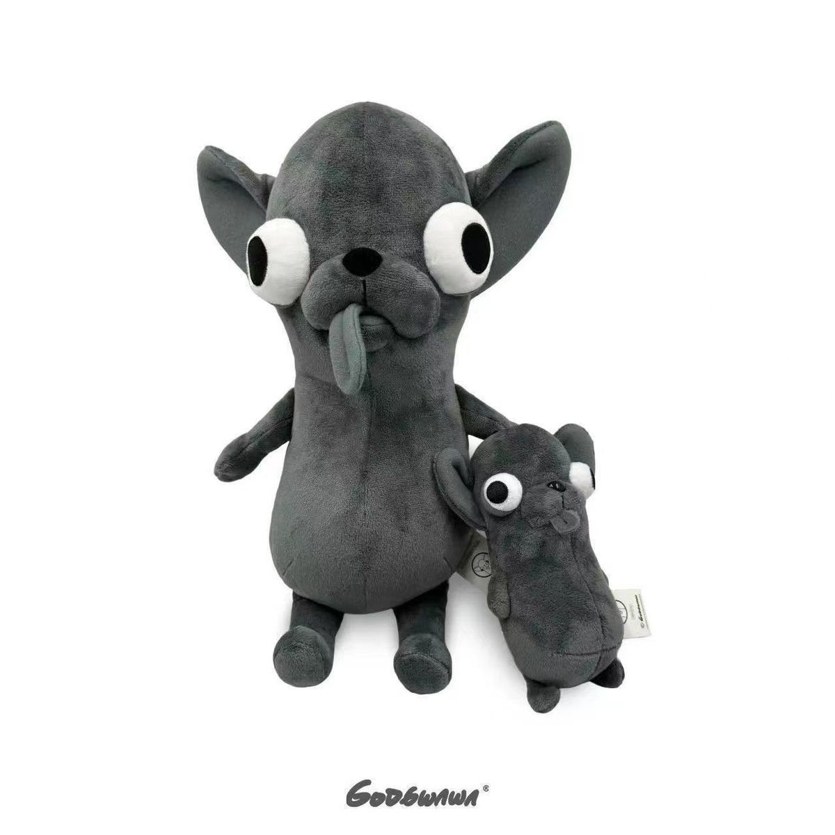 洗袜袜!ChiHUAHU吉娃娃毛绒钥匙扣挂件丑萌可爱玩偶玩具抖音同款