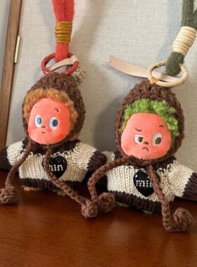 RMAX星星人美味时刻系列娃衣毛绒挂件玩偶变装钥匙扣换装衣服套装