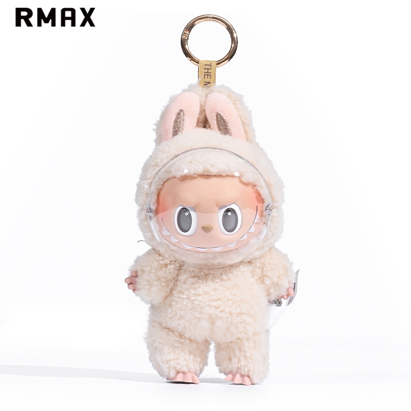 RMAX适用labubu保护脸罩一代二代三代拉布布防刮防蹭脏脸透明面罩