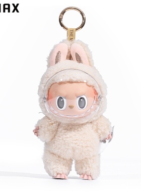 RMAX适用labubu保护脸罩一代二代三代拉布布防刮防蹭脏脸透明面罩