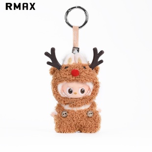 RMAX圣诞系列麋鹿4.0迷你拉布布labubu适用于mini版 10cm娃衣套装