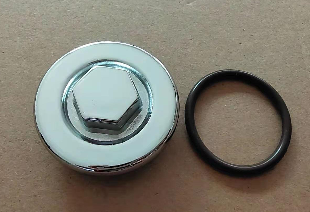 Lifan V16 LF250-D 250-E 250-P engine bottom oil drain screw, oil cover sealing ring