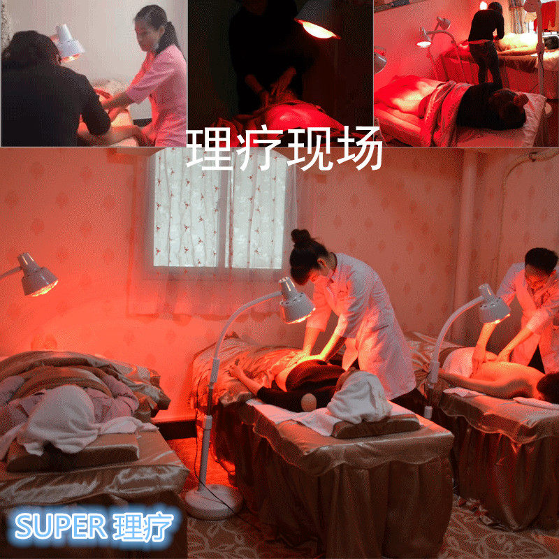美容烤灯红外线理疗灯医用家用烤灯妇科取暖灯立式红外线烤电灯图片
