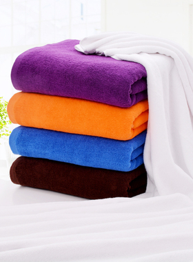 纯棉35*75毛巾50X80X100X200大毛巾80X180X70X140浴巾90X180