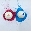 高尔夫烟雾球 用球庆典活动开幕球宝宝性别揭示球 比赛开球仪式