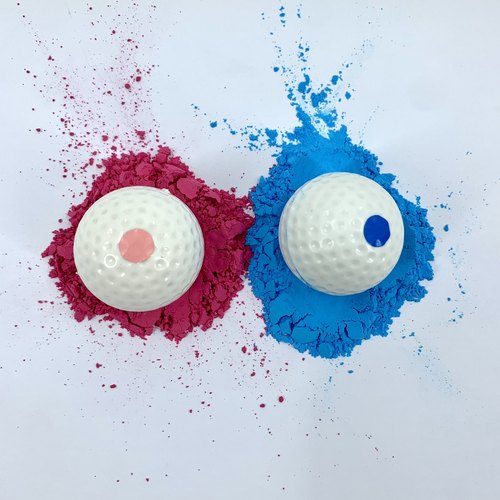 高尔夫烟雾球 比赛开球仪式用球庆典活动开幕球宝宝性别揭示球