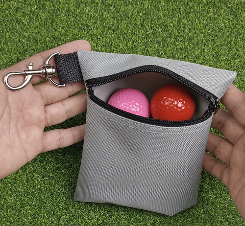 高尔夫小腰包 装球尼龙套可挂腰间小包 装TEE配件多用收纳袋