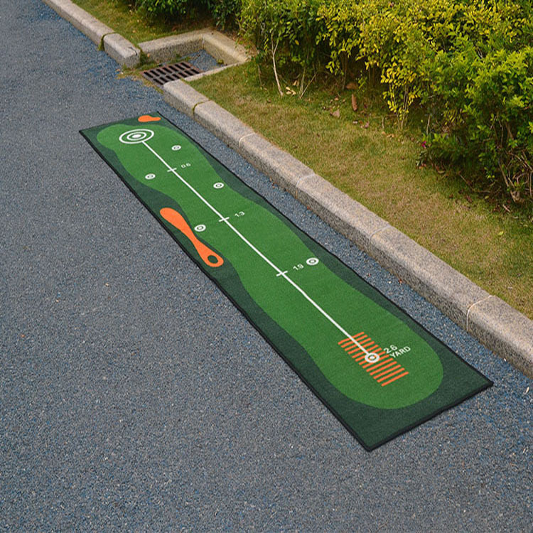 室内外golf练习用品高尔夫推杆练习毯训练垫高尔夫推杆练习器