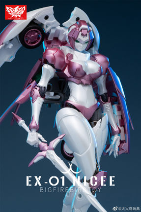 元祖模型大火鸟 阿尔西 变形玩具 Rouge 奶昔 NICEE 武机姬 EX-01
