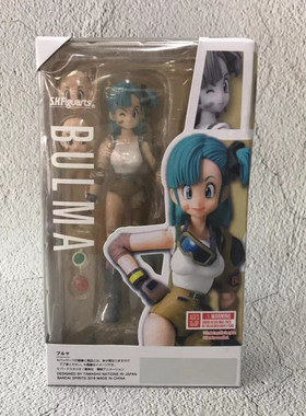 元祖模型 万代 魂限定 shf 七龙珠超z 布尔玛 BULMA 机车服可动