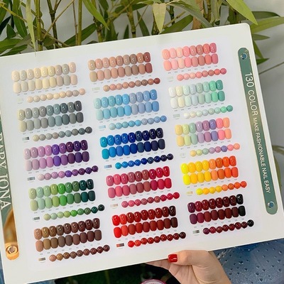 宝贝乔娜130色大套胶甲油胶新品流行实色纯色美甲店专用套胶