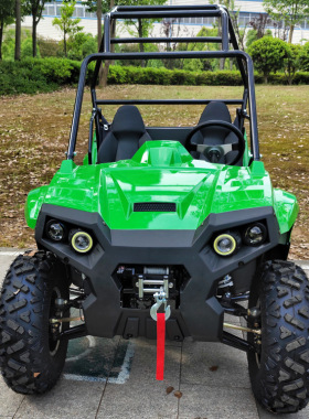 72V2200电动UTV沙滩车全地形四轮农夫车带兜农夫车雪地摩托沙滩车