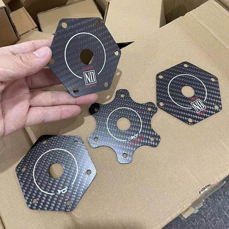 碳纤方向盘喇叭盖通用喇叭按钮