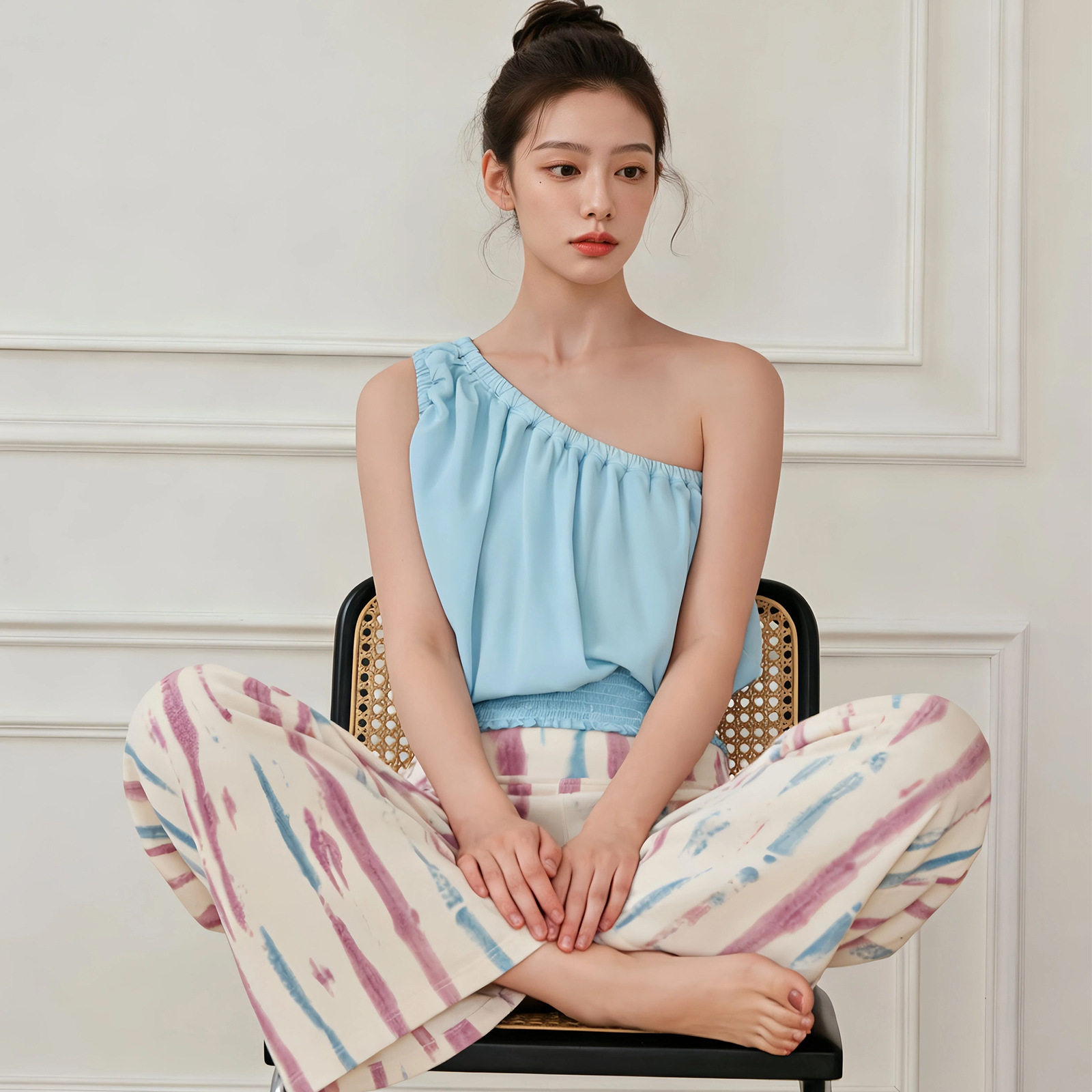 2025运动网球羽毛球健身服宽松瑜