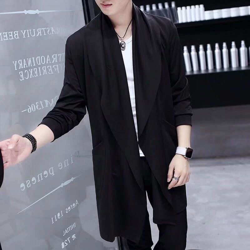 青少年男冰丝透气防晒斗篷披风图片