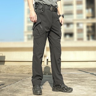 通勤褲 夏季 保安戰(zhàn)訓(xùn)服作訓(xùn)服單褲 冰絲長(zhǎng)褲 戰(zhàn)術(shù)服教官服速干戰(zhàn)術(shù)褲