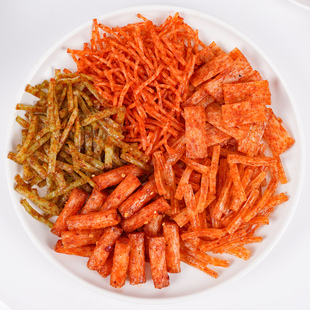 开小差辣条小面筋麻辣丝小辣片儿时怀旧解馋辣味小吃休闲零小食品